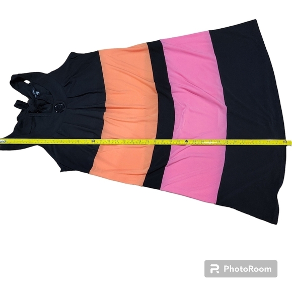 Blu Sage Color Block Jumper Dress Size M. - Picture 4 of 10